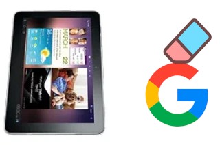 So löschen Sie ein Google-Konto auf Samsung Galaxy Tab 10.1 P7510