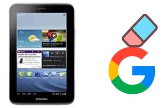 So löschen Sie ein Google-Konto auf Samsung Galaxy Tab 2 7.0 P3100