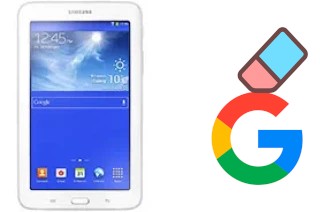 So löschen Sie ein Google-Konto auf Samsung Galaxy Tab 3 lite