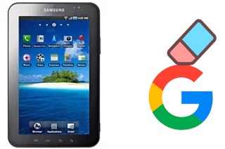 So löschen Sie ein Google-Konto auf Samsung P1000 Galaxy Tab