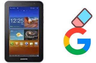 So löschen Sie ein Google-Konto auf Samsung P6200 Galaxy Tab 7.0 Plus