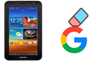 So löschen Sie ein Google-Konto auf Samsung P6210 Galaxy Tab 7.0 Plus