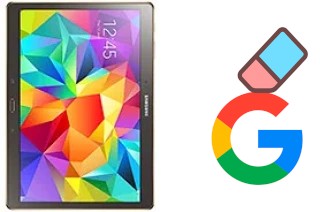 So löschen Sie ein Google-Konto auf Samsung Galaxy Tab S 10.5 LTE