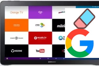 So löschen Sie ein Google-Konto auf Samsung Galaxy View Wi-Fi