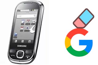 So löschen Sie ein Google-Konto auf Samsung I5500 Galaxy 5