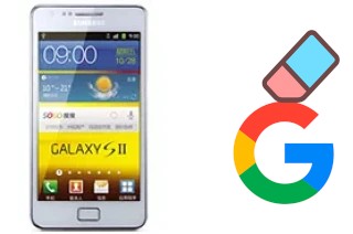 So löschen Sie ein Google-Konto auf Samsung I9100G Galaxy S II