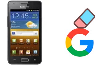 So löschen Sie ein Google-Konto auf Samsung I9103 Galaxy R