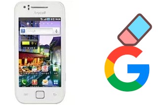 So löschen Sie ein Google-Konto auf Samsung M130K Galaxy K