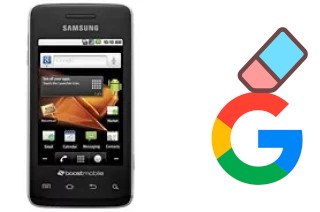 So löschen Sie ein Google-Konto auf Samsung Galaxy Prevail