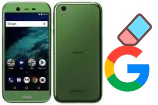 So löschen Sie ein Google-Konto auf Sharp Android One X1