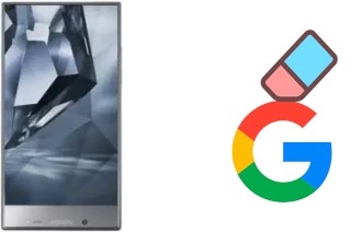 So löschen Sie ein Google-Konto auf Sharp Aquos Crystal X