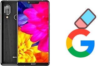 So löschen Sie ein Google-Konto auf Sharp Aquos D10