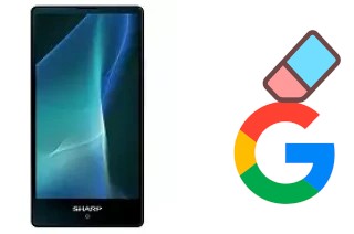 So löschen Sie ein Google-Konto auf Sharp Aquos Mini SH-M03