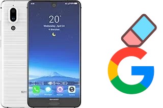 So löschen Sie ein Google-Konto auf Sharp Aquos S2