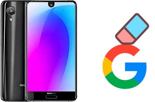 So löschen Sie ein Google-Konto auf Sharp Aquos S3 mini