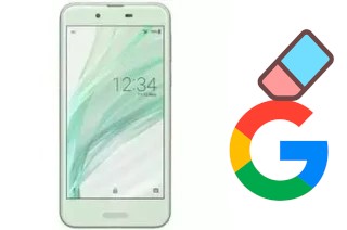 So löschen Sie ein Google-Konto auf Sharp Aquos Sense Basic