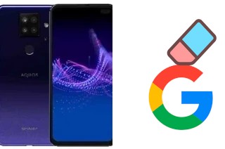 So löschen Sie ein Google-Konto auf Sharp Aquos Sense4 Plus