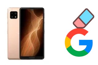 So löschen Sie ein Google-Konto auf Sharp Aquos Sense4