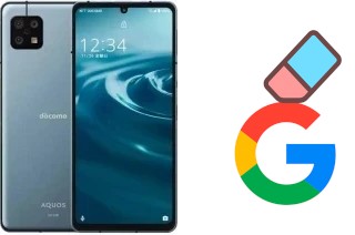 So löschen Sie ein Google-Konto auf Sharp Aquos Sense6