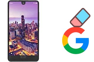 So löschen Sie ein Google-Konto auf Sharp Aquos C10