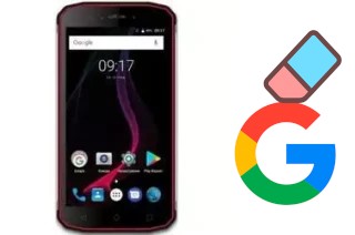 So löschen Sie ein Google-Konto auf Sigma Mobile X-treme PQ51