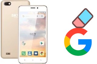 So löschen Sie ein Google-Konto auf Sky-Devices Elite B5