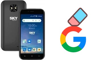 So löschen Sie ein Google-Konto auf Sky-Devices Elite H5