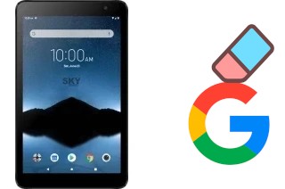 So löschen Sie ein Google-Konto auf Sky-Devices Elite Octa