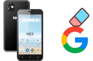 So löschen Sie ein Google-Konto auf Sky-Devices Elite P5