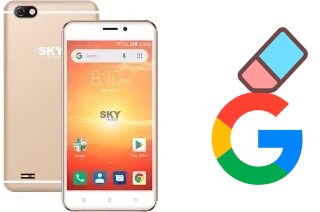 So löschen Sie ein Google-Konto auf Sky-Devices Platinum 5 Series