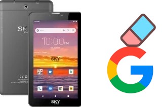 So löschen Sie ein Google-Konto auf Sky-Devices Platinum A7