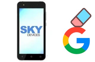 So löschen Sie ein Google-Konto auf Sky-Devices Sky Devices Elite Photo Pro