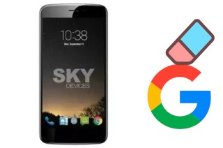 So löschen Sie ein Google-Konto auf Sky-Devices Sky Elite 5-5L Plus