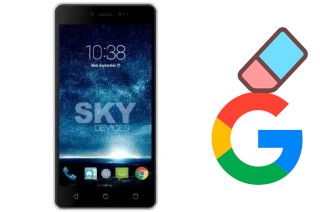 So löschen Sie ein Google-Konto auf Sky-Devices Sky Fuego 5-0 Plus