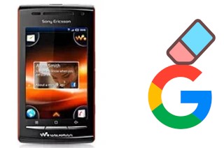 So löschen Sie ein Google-Konto auf Sony Ericsson W8