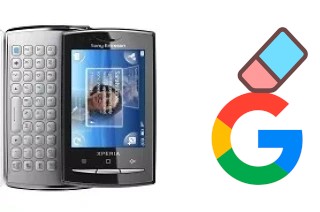 So löschen Sie ein Google-Konto auf Sony Ericsson Xperia X10 mini pro