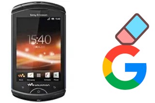 So löschen Sie ein Google-Konto auf Sony Ericsson WT18i