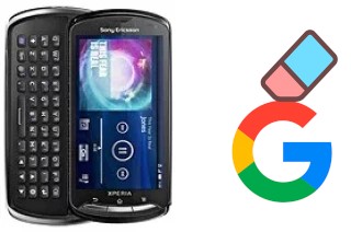 So löschen Sie ein Google-Konto auf Sony Ericsson Xperia pro