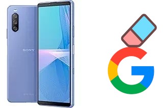 So löschen Sie ein Google-Konto auf Sony Xperia 10 III