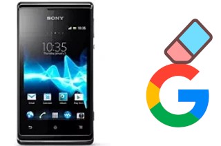 So löschen Sie ein Google-Konto auf Sony Xperia E dual