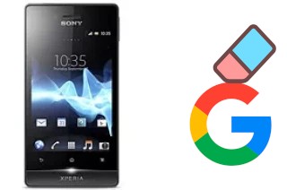 So löschen Sie ein Google-Konto auf Sony Xperia miro