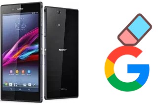 So löschen Sie ein Google-Konto auf Sony Xperia Z Ultra