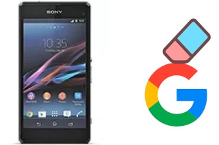 So löschen Sie ein Google-Konto auf Sony Xperia Z1 Compact