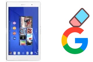 So löschen Sie ein Google-Konto auf Sony Xperia Z3 Tablet Compact