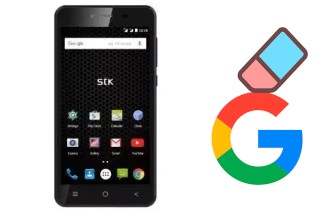 So löschen Sie ein Google-Konto auf STK Sync 5Z Plus