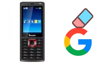 So löschen Sie ein Google-Konto auf Sunsky S810