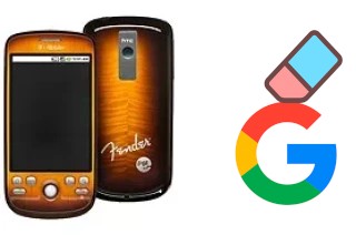 So löschen Sie ein Google-Konto auf T-Mobile myTouch 3G Fender Edition