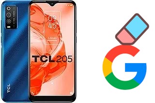 So löschen Sie ein Google-Konto auf TCL 205