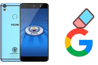 So löschen Sie ein Google-Konto auf Tecno Camon CX Manchester City LE