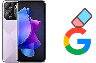 So löschen Sie ein Google-Konto auf Tecno Pop 7 Pro